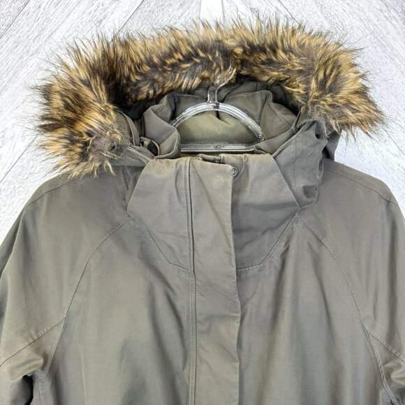 The North Face 550 Arctic Parka Womens Size Medium Dryvent Down Fill Winter Coat - Picture 3 of 10